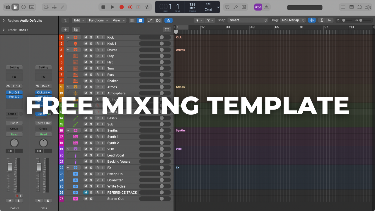 Free Mixing Template artwork